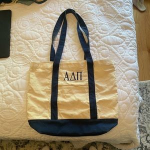 Alpha delta pi bag